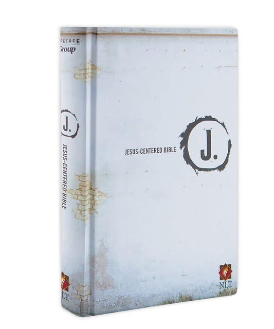 Jesus Centered Bible NLT, Hardcover